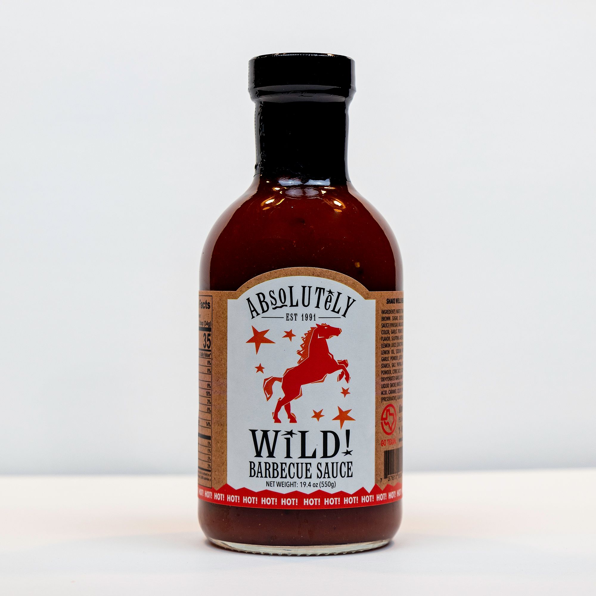 Absolutely Wild Hot Barbecue Sauce