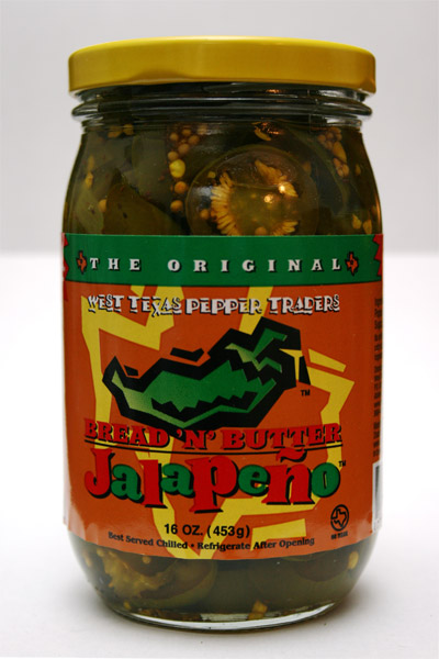 The Original Bread 'N' Butter Jalapeno, 16oz. - Click Image to Close